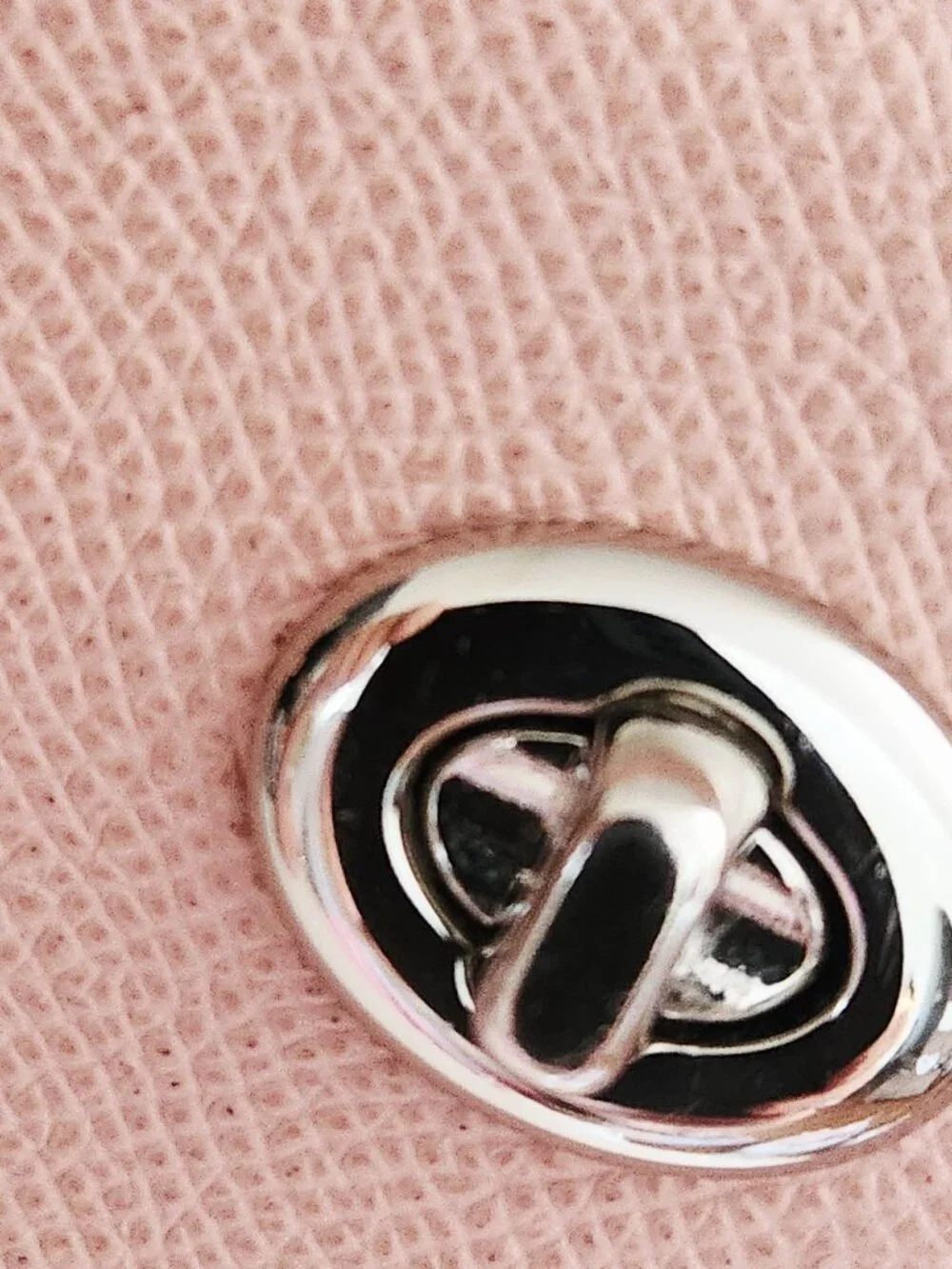 Euc Coach Turnlock Pink Leather Shoulder Bag Tote Purse - Picture 12 of 16